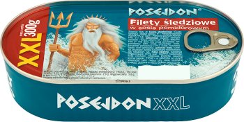 Poseidon филе сельди в XXL томатном соусе