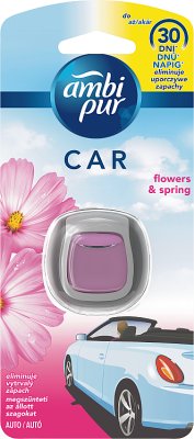 Car air freshener flowers and spring