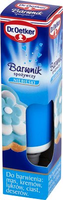 Dr. Oetker blaue Lebensmittelfarbe