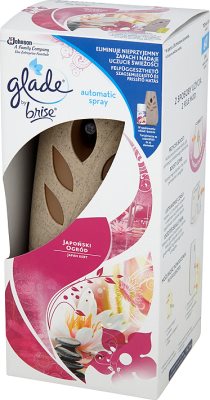 glade to discreet automatic air freshener Japanese garden