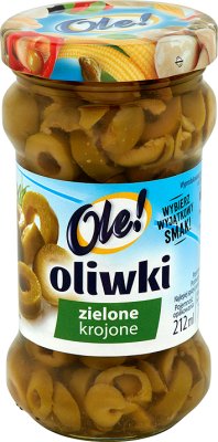 ole sliced ​​green olives