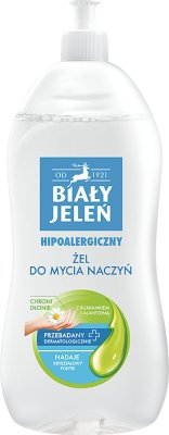 hypoallergenic gel to wash dishes with chamomile and allantoin
