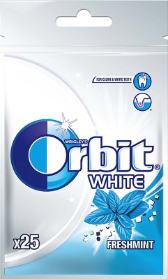 Orbit white gumy do żucia w drażetkach