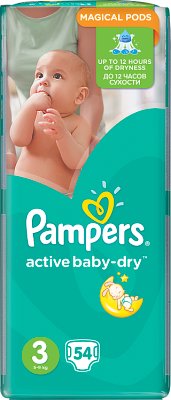 Pampers pieluchy Active Baby dry 3 midi, 4-9 kg