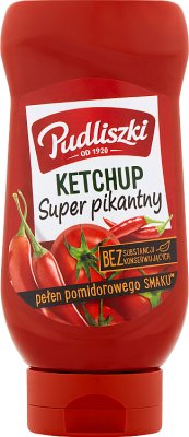 Pudliszki ketchup bez konserwantów  super pikantny