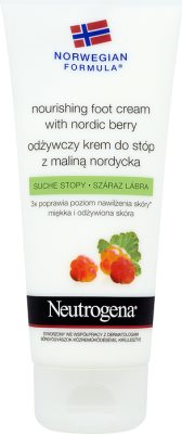 Neutrogena Nourishing foot cream with raspberry Nordic