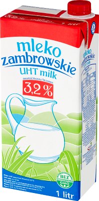 leche UHT Zambrowski 3,2%