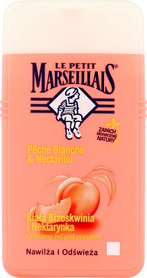 Le Petit Marseillais delicate shower gel White Peach and Nectarine