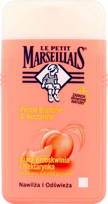 Le Petit Marseillais gel de ducha delicado Blanco Melocotón y Nectarina