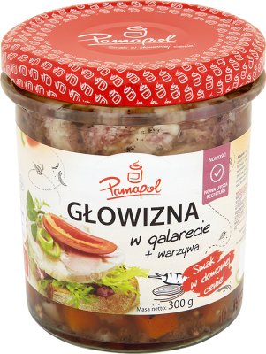 Pamapol Głowizna w galarecie + warzywa