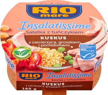 RIO MARE INSALATISSIME SALAD Tuna and couscous