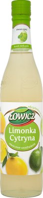 Łowicz syrop owocowy limonka cytryna