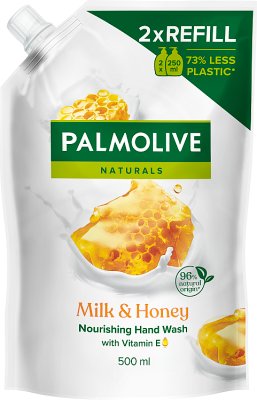 Palmolive Naturals mydło w plynie zapas Ekstrakt z miodu i aloesu