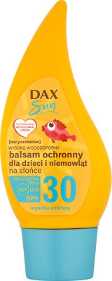 Dax Sun loción de protección para niños y bebés 30