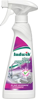 Ludwik cleaning liquid for stainless steel and chrome