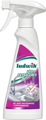 Ludwik płyn czyszczący do stali nierdzewnej i chromowanej