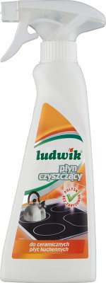 Ludwik cleaning fluid for ceramic hobs