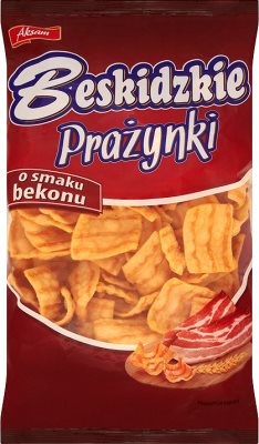 Bacon-flavored crisps from the Beskids