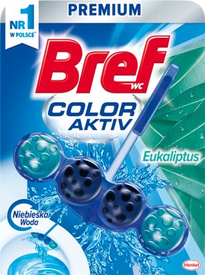 Bref Blue Aktiv zawieszka do WC 4 Function formula Eucalyptus