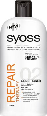 Syoss Conditioner Repair Therapy hair dry, damaged