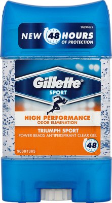 Gilette dezodorant męski w żelu triumph sport