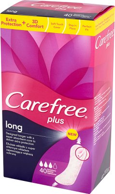 Carefree Plus wkładki higieniczne long