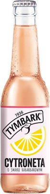 Tymbark Cytroneta carbonated drink flavored with rhubarb
