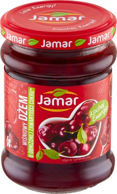 Jamar cherry jam with reduced sugar content