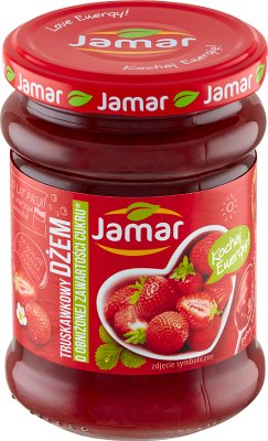 Jamar strawberry jam reduced sugar content