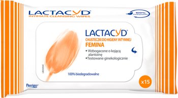 Lactacyd chusteczki do higieny intymnej z kojącą alantoniną