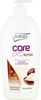 Luksja Care pro Restore mleczko pod prysznic masło shea