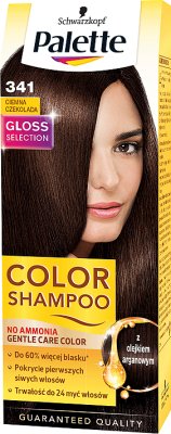 Schwarzkopf Palette shampoo coloring dark chocolate # 341
