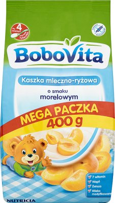 BoboVita молочный рисовый МЕГА ПАК приправленный абрикос
