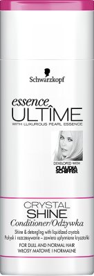 Schwarzkopf Essence Ultime Odżywka CRYSTAL SHINE Włosy matowe i normalne