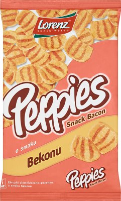 Peppies bacon crisps Extra flavored bacon