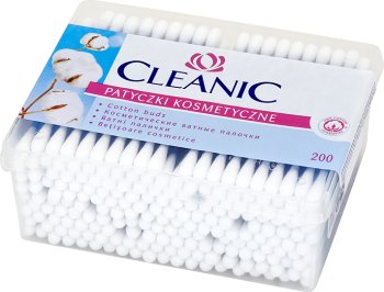 Wattestäbchen Cleanic 100 Stück. FREI