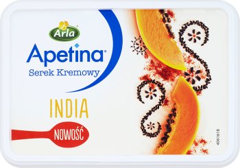 Arla Apetina сливочного сыра Индия