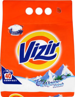 Vizir do białego Alpine Fresh Compact Proszek do prania 2,8 kg