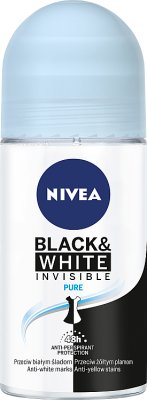 Nivea invisible para el antitranspirante en blanco y negro