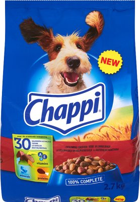 Chappi beef and poultry 2.7 kg Complete food