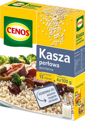 Cenos Kasza perłowa jęczmienna 4x100g