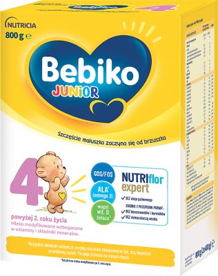 Bebiko Junior 4 Modifizierte Milch für Kinder
