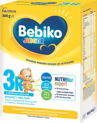 Bebiko junior 3R Leche modificada para niños