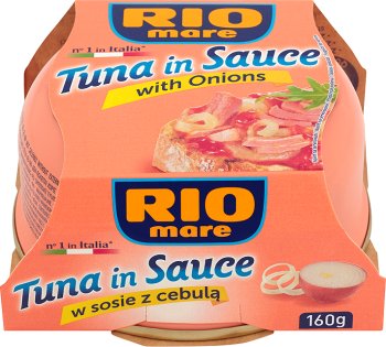 Rio Mare repas prêt avec le thon et l'oignon