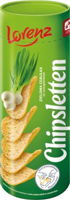 Chipsletten Zielona Cebulka ze szczypiorkiem Chipsy ziemniaczane