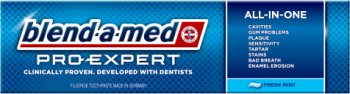 Blend-a-med-Pro experto Todo-en-uno de la pasta de dientes de menta fresca