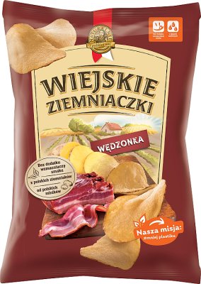 Country potatoes potato chips Smoked Old Polish