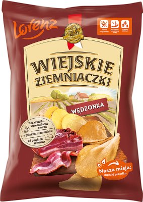Country potatoes potato chips Smoked Old Polish