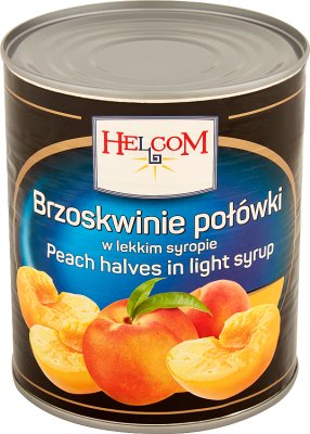 Helcom Brzoskwinie połówki w lekkim syropie