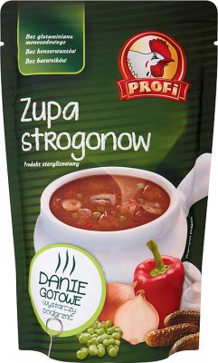 Profi plato de sopa preparada Strogonow